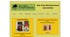 Desktop Screenshot of bayareawoodworkers.org